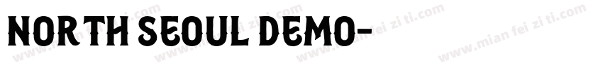 North Seoul Demo字体转换